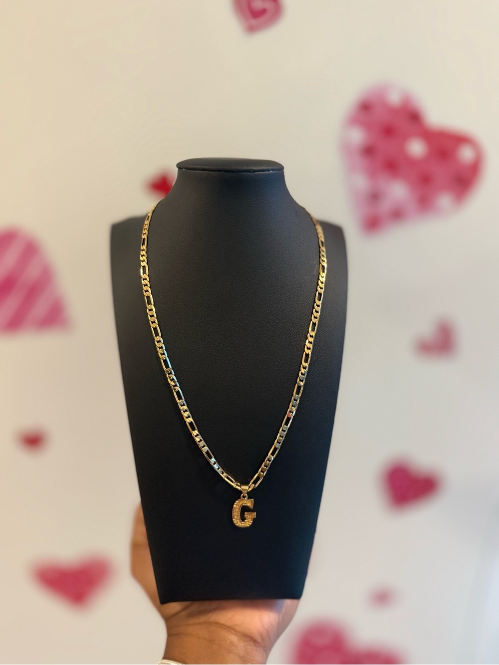 Gold Letter G Pendant Necklace - Women Jewelry